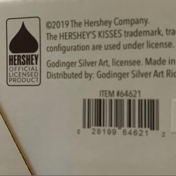 🔥NWT 🔥MOTHER🔥🔥 DAY 🔥GIFT 🔥Beautiful 🔥Hershey Kiss candy jar 🎁🎁🎁 - Picture 3 of 3